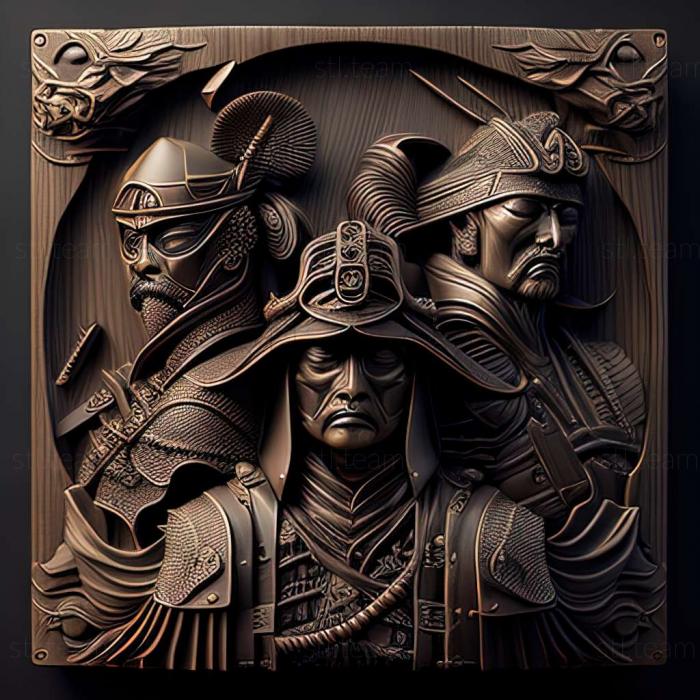 3D model Samurai Warriors 3 game (STL)